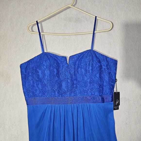 NWT Adrianna Papell Royal Blue Dress Plus Size 20 Special Occasion Wedding Guest - Picture 2 of 14